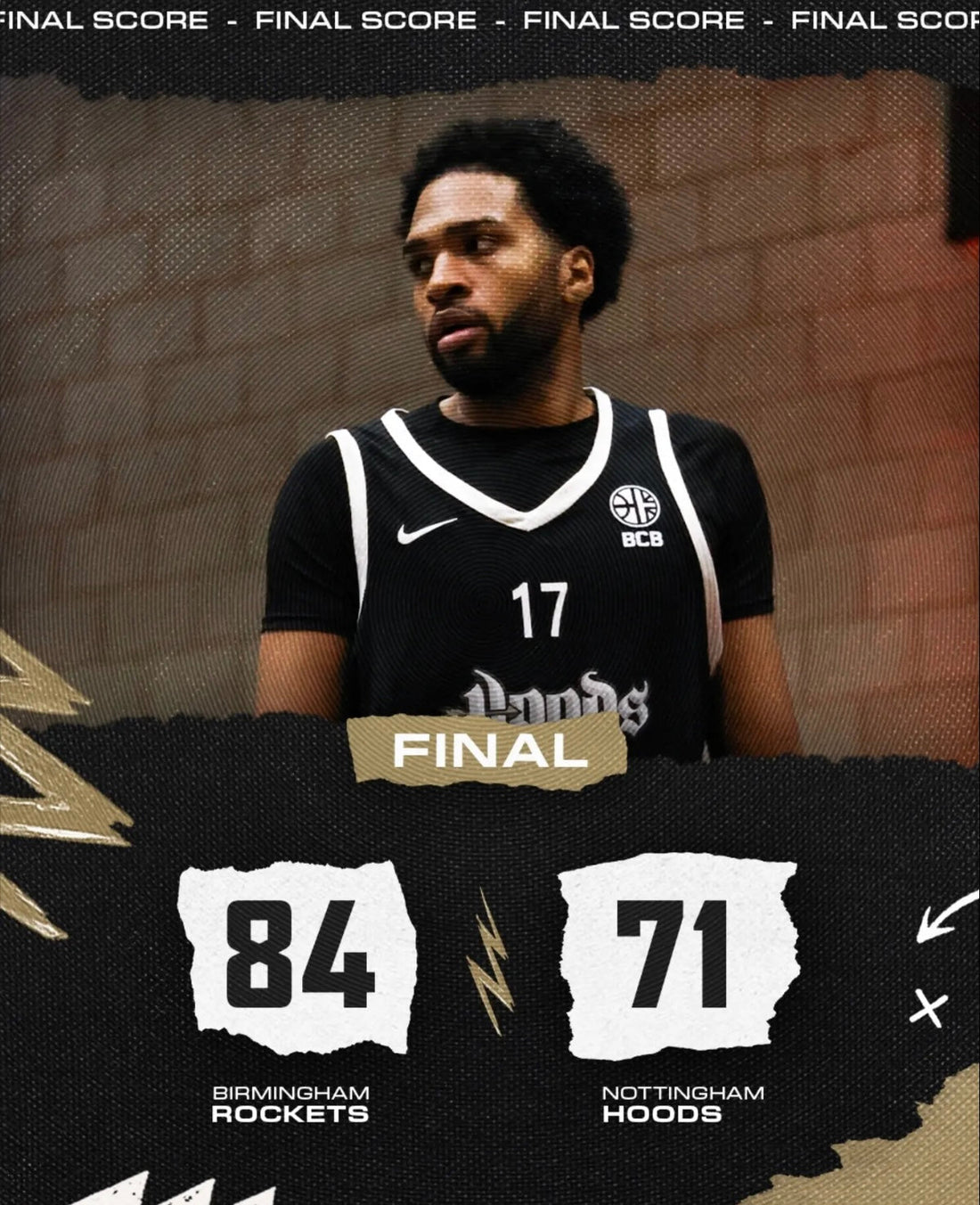 Hoods Fall to the Rockets in Birmingham