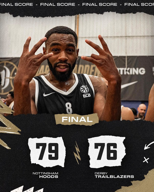 Hoods eke out narrow victory against Derby Trailblazers in Nottingham